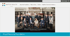Desktop Screenshot of floydfoundation.org